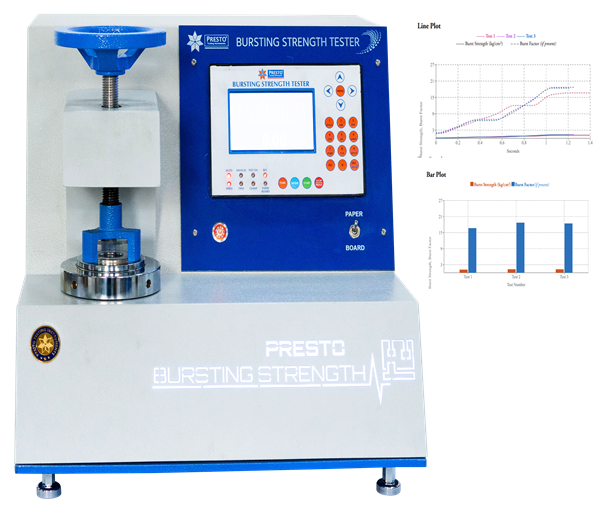 bursting strength tester computerized 
